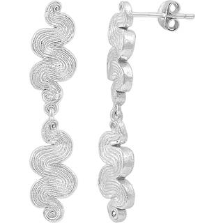 Hultquist Audrey double øreringe i sølv