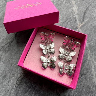 ANNEBRAUNER Big Butterfly Øreringe