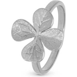 Christina Jewelry Four Leaf Clover ring i sølv - Str. 49