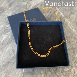 ANNEBRAUNER Figaro Halskæde 50 CM 18K Guldbelagt - 3 mm