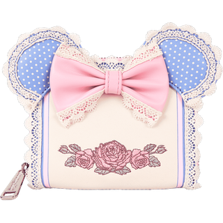 Disney by Loungefly Wallet Minnie Floral and Lace Ears