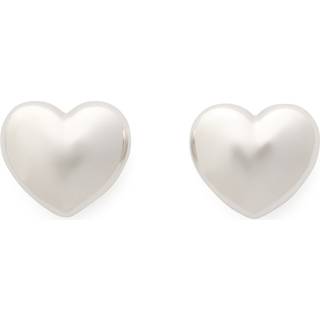 Kate Spade New York Silver Heart You Stud Earrings - Silver