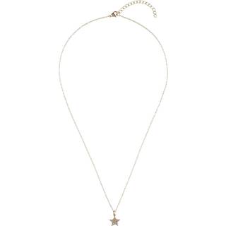 DARK Star Necklace With Crystals Gold