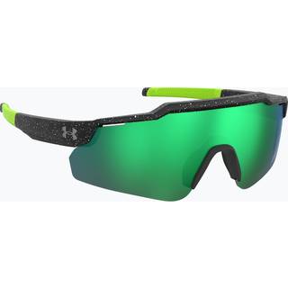 Under Armour UA LEVELUP JR Børn 03K/Z9 99 Solbriller Børn Black - Black Paint Splatter - 99mm