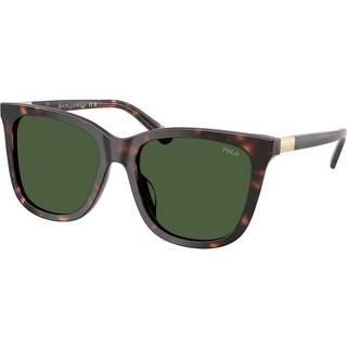 Polo Ralph Lauren Kvinde PH4201U 500371 Solbriller Acetat Skildpadde Grøn Firkantet Normal