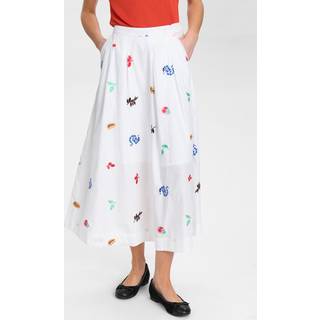 NÜMPH - Nuvalentine Skirt - Bright White - 42 - Hvid - Skirts