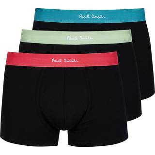 Paul Smith Trunk 3 Pack Bright Band Mix Underwear in Black | Paul Smith | Norton Barrie - M