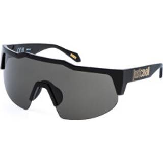 Just Cavalli SJC154 0Z42 99 Solbriller Mænd Black - Total Gloss Black - 99mm