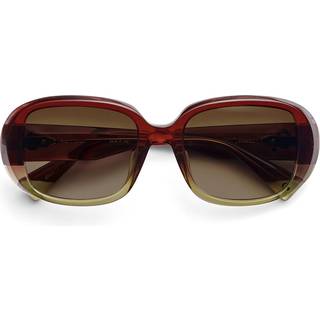 Etnia Barcelona Fab GRBR 54 Solbriller Kvinder Brun - Transparent Faded Brown Green - 54mm