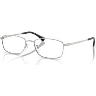 Emporio Armani Mand EA1169D 3015 Optiske stel Metal Sølv Transparent Pillow Normal
