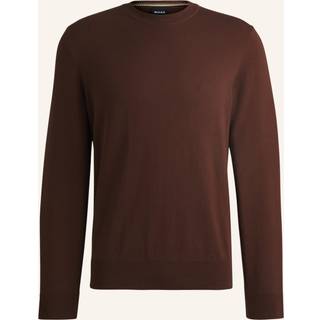 Sweater af bomuld med broderet logo