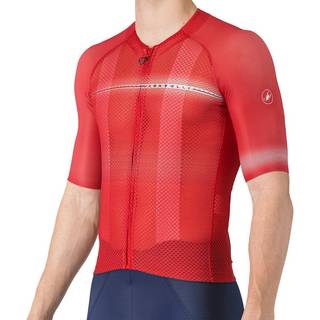 Castelli Climber's A/C Jersey Cykeljersey Herrer størrelse L farve rød