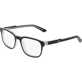 Nike Junior NIKE 5062 009 Optiske stel Acetat Sort Firkantet Normal
