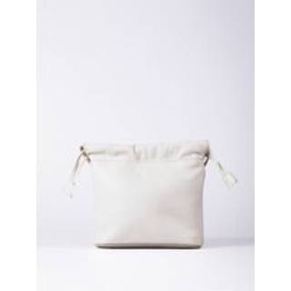 Lakeland Leather Lakeland Leather Parchment Eskrigg Drawstring Cross-Body Bag