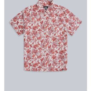 Animal Animal Red Mens Jamie 100% Cotton Shirt