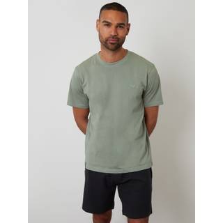 Threadbare Threadbare Green Textured Shortie 100% Cotton Pyjamas Set