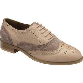Ravel Ravel Pink Leather & Suede Brogues