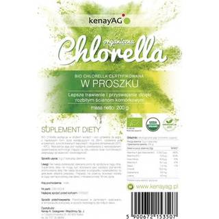 Kenay - Økologisk Chlorella Pulver 200 g