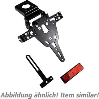 Zieger Pro nummerpladeholder inkl. nummerpladelys og reflektor