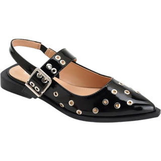 Elyne dame slingback ballerina 8299 - Black - 40