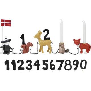 Bordflag - Panda med Trompet