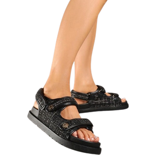 Justina dame sandaler DM439 - Black - 39