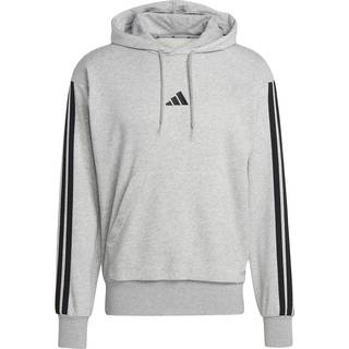 adidas adidas Grey Essentials 3-Stripes French Terry Hoodie