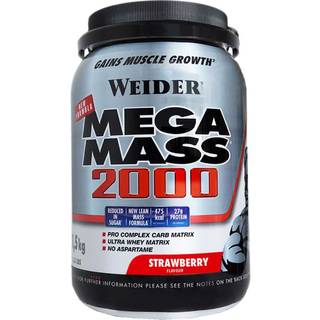 Weider – Mega Mass 2000 Jordbær 1500g