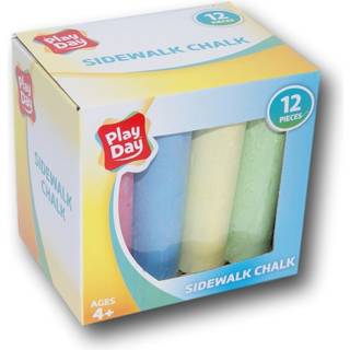 Spil Day Indoor Outdoor Jumbo Chalkboard fortovskalk - 12 stykker