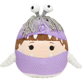 Squishmallows Pixar 14-tommer Boo plysbamse - Tilføj Boo til dit hold, ultra-blød plysbamse i stor størrelse, Officiel Kellytoy plysbamse