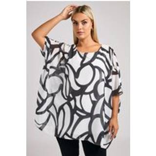 Yours Curve Yours Curve White London Cape Top