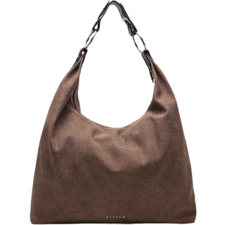 SILFEN Stevie Brun skuldertaske (COFFEE)
