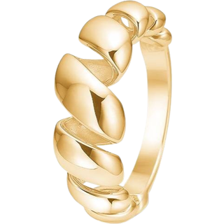 Mads Z Swirl ring i 14 kt. guld 1540059