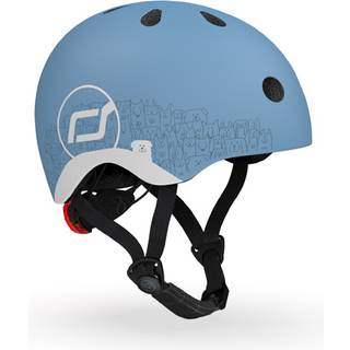 Cykelhjelm til baby, 45-51 cm - Reflekterende Steel