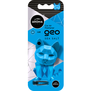AromaCar Geo 3D Cat Sea Salt