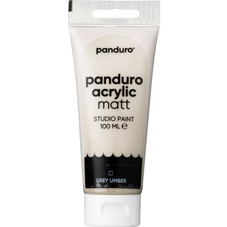 Panduro Acrylic akrylfarve, matt 100 ml – Grey umber