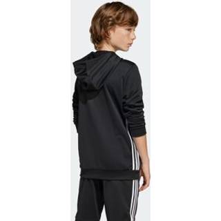 Tiro 25 Essentials Sweat Kids hættetrøje - Black / White - 164