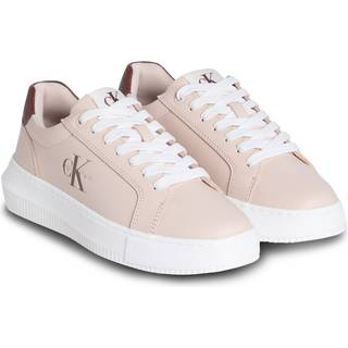 Leather Trainers - Pink - EU 35
