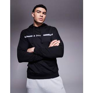BOSS Authentic Hoodie i sort til herre