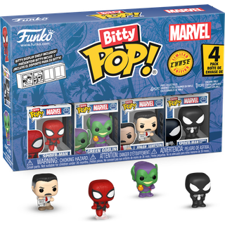 SPIDER-MAN - Bitty Pop 4 Pack 2.5cm - Spider-Man