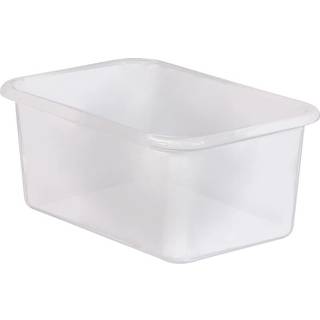 Lille plastopbevaringsbakke klar