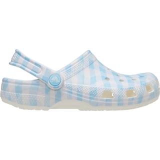 Crocs Crocs Blue Adults Gingham Clogs
