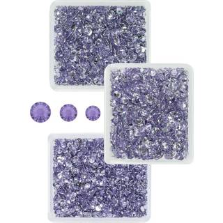 qiipii lys lilla krystalharpiks rhinestones til h?ndv?rk af lilla flatback sten 3mm 4 mm 5 mm ikke-hotfix lilla diamanter krystaller perler til n