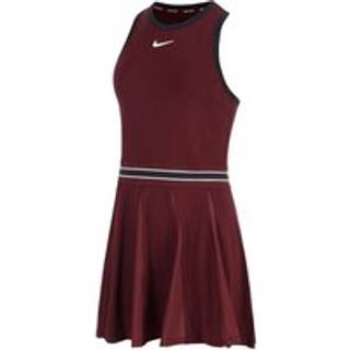 NikeCourt Slam Dri-FIT-tenniskjole til kvinder - rød - XS (EU 32-34)