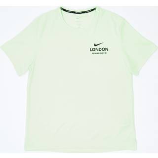 Nike City MRTH Miler SS Tee Str. M Grøn