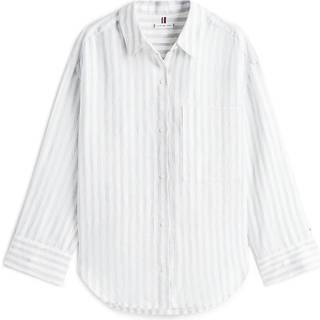 Tommy Hilfiger Oversized Fit Hør Skjorter36