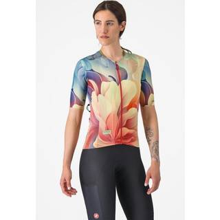Castelli Women's Unlimited Pro Jersey Cykeljersey Damer størrelse S farve beige