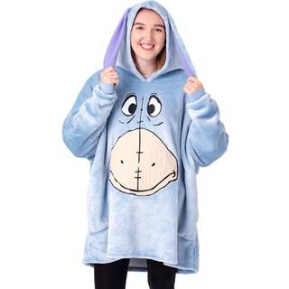 Vanilla Underground Vanilla Underground Blue Womens Disney Winnie The Pooh Blanket Hoodie