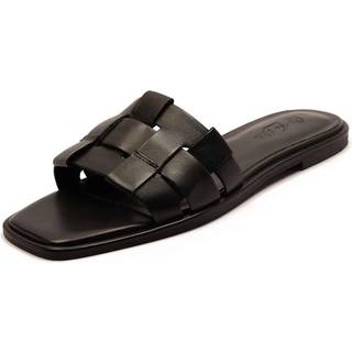 Off The Hook Hampstead Leather Open Toe Flade sko Sandalereu38