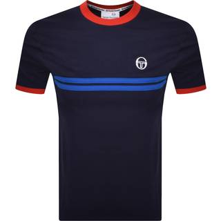 Sergio Tacchini Supermac T Shirt Blue